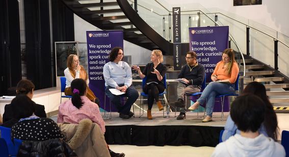 climate education panel discussion 21 March Cambridge Festival 