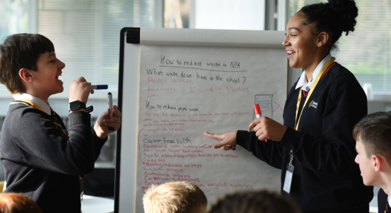 Nene Park Academy students